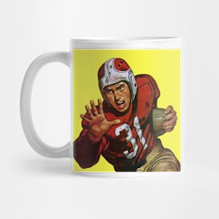 Vintage Sports Football Player Running Back No. 31 Mug